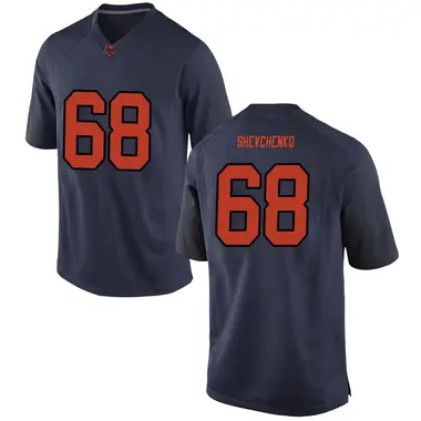 Navy Replica Youth Vito Shevchenko Syracuse Orange Football College Jersey